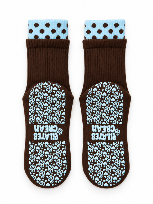The Coco | Fashion Pilates Grip Socks