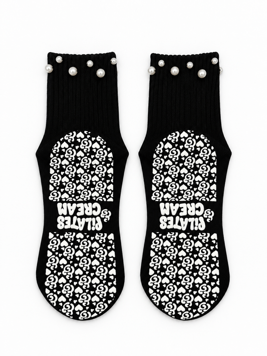 The Marilyn | Fashion Pilates Grip Socks