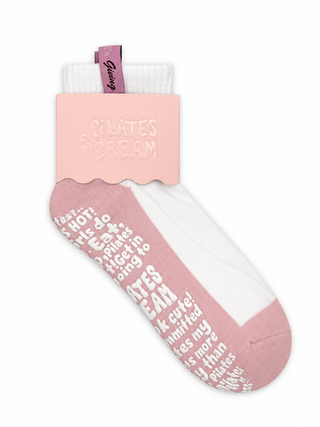The Taylor | Fashion Pilates Grip Socks