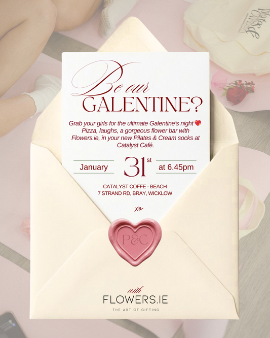Drop 2 | Galentines Event | Pizza & Flower bar with Flowers.ie