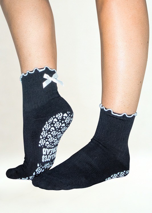 The Hailey | Fashion Pilates Grip Socks