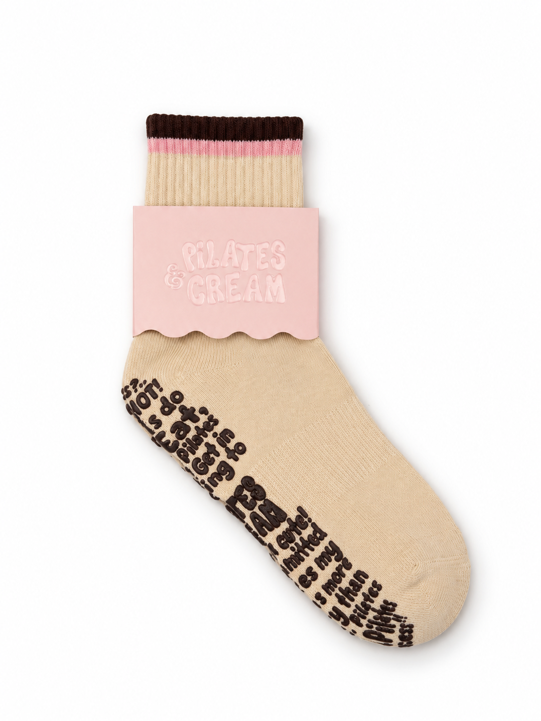 The Bella | Fashion Pilates Grip Socks