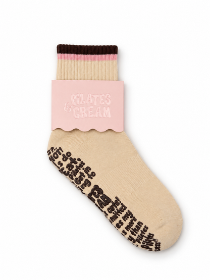 The Bella | Fashion Pilates Grip Socks