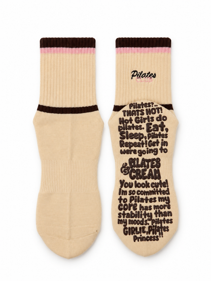 The Bella | Fashion Pilates Grip Socks