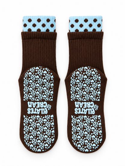 The Coco | Fashion Pilates Grip Socks