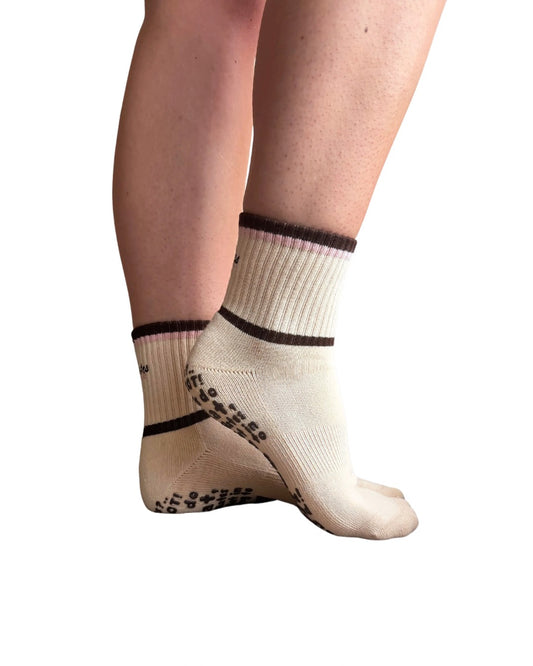 The Bella | Fashion Pilates Grip Socks
