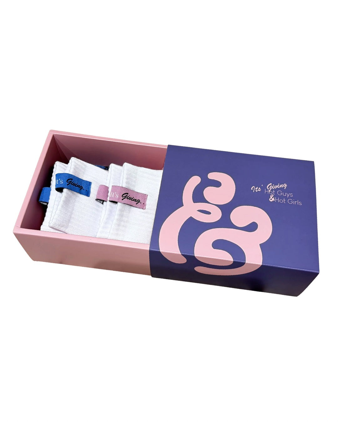 Its Giving "Hot Guys & Hot Girls" | His & Her Fashion Grip Socks