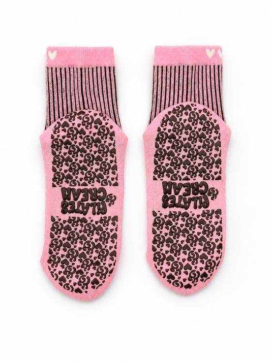 The Dolly | Fashion Pilates Grip Socks