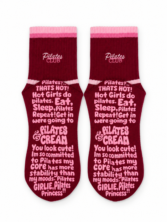 The Dua | Fashion Pilates Grip Socks