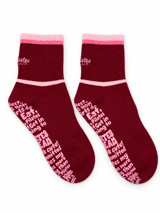 The Dua | Fashion Pilates Grip Socks