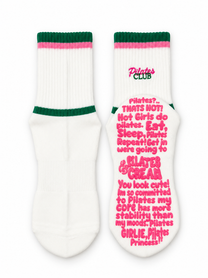 The Lizzie | Fashion Pilates Grip Socks