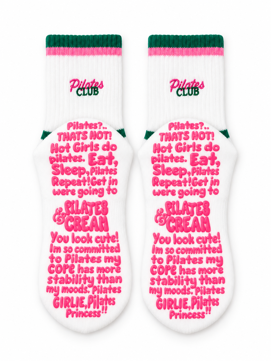 The Lizzie | Fashion Pilates Grip Socks