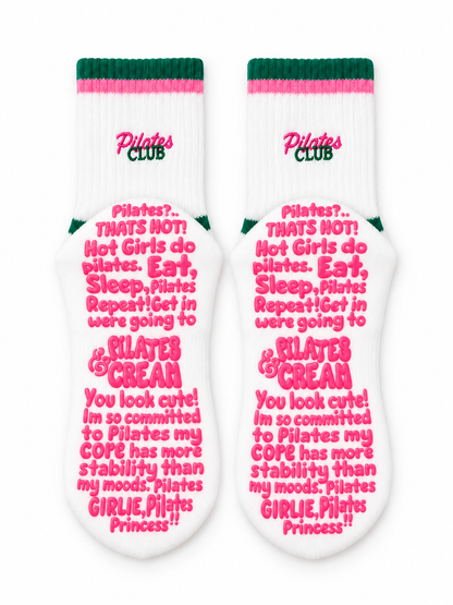 The Lizzie | Fashion Pilates Grip Socks
