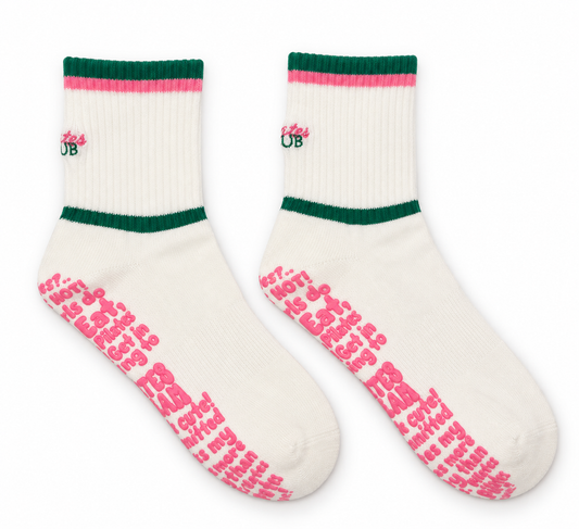 The Lizzie | Fashion Pilates Grip Socks