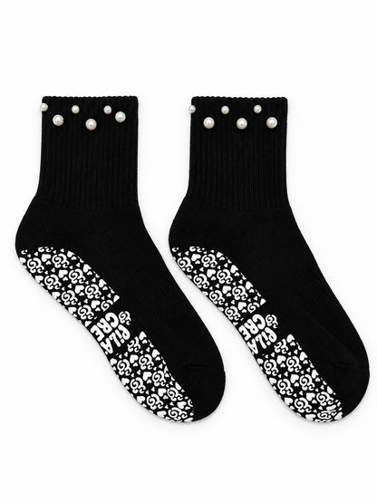 The Marilyn | Fashion Pilates Grip Socks