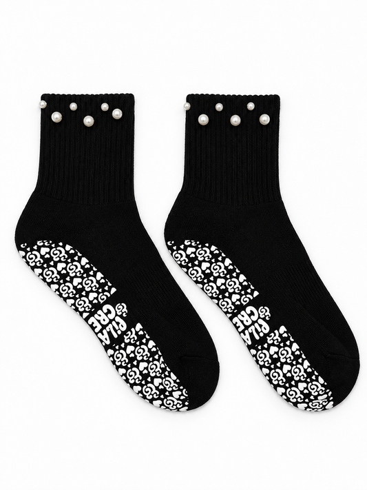 The Marilyn | Fashion Pilates Grip Socks