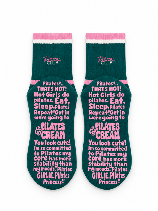 The Miley | Fashion Pilates Grip Socks