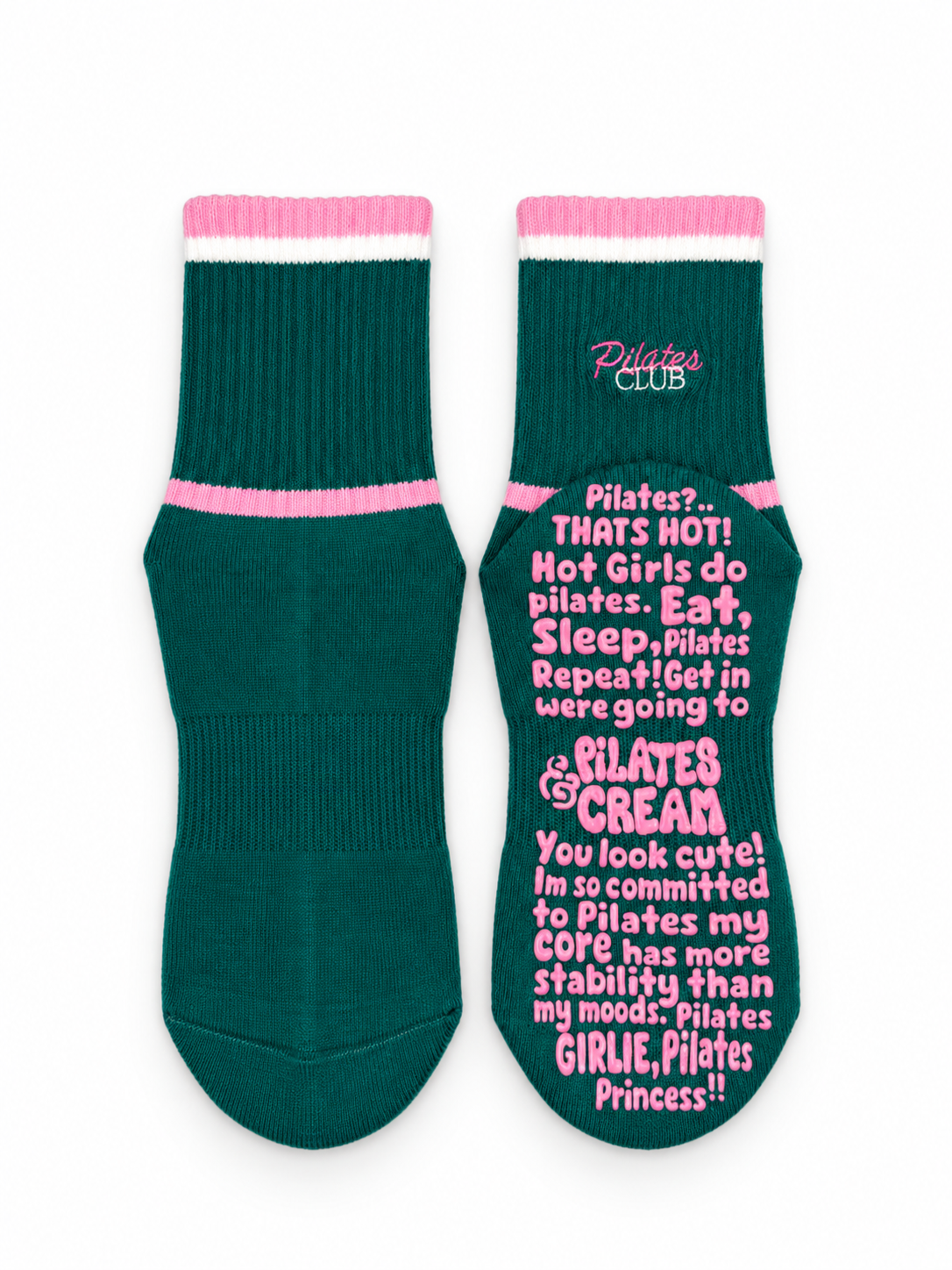 The Miley | Fashion Pilates Grip Socks