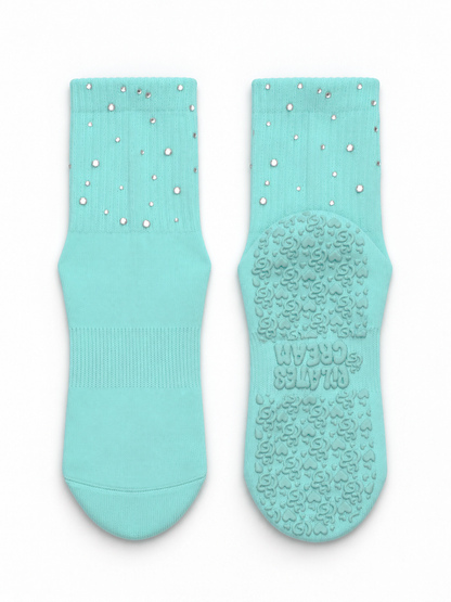 The Tiffany | Fashion Pilates Grip Socks