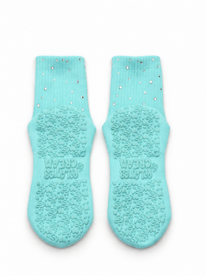 The Tiffany | Fashion Pilates Grip Socks