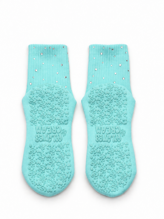 The Tiffany | Fashion Pilates Grip Socks