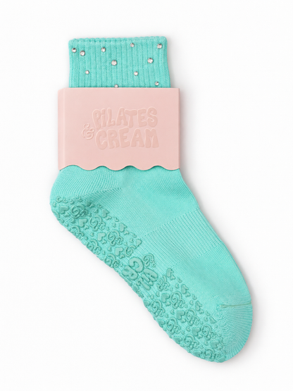 The Tiffany | Fashion Pilates Grip Socks