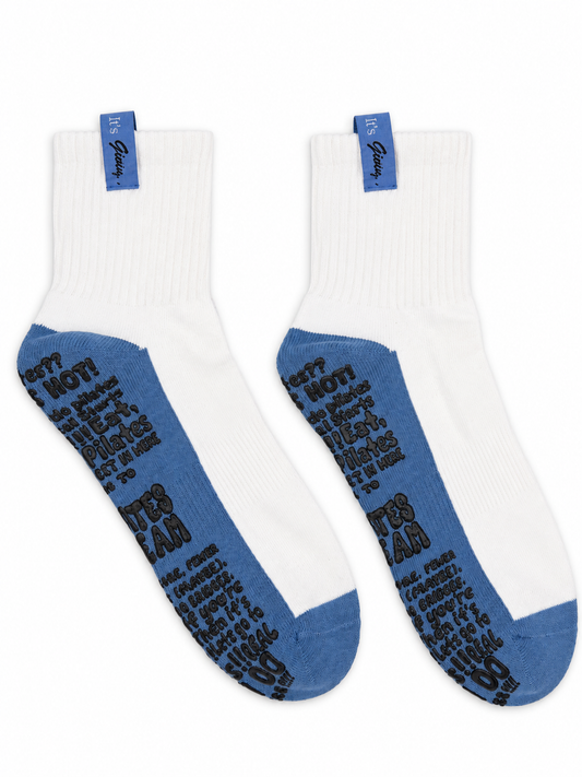 The Travis | Mens Fashion Pilates Grip Socks